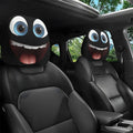 π Funny Cartoon Car Headrest Covers β 2D Universal Fit π (Premium Quality)