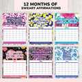 📅 2027 Sweary Mental Health Calendar - Perfect for Home Decor & Gift Ideas (Premium Quality)