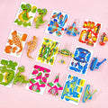 Educational 3D Cartoon Puzzle (Premium Quality)