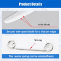 Adjustable Spring-loaded 3-in-1 Paring Knife