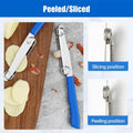 Adjustable Spring-loaded 3-in-1 Paring Knife