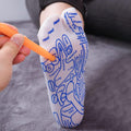 Reflexology Socks With Trigger Point Massage Tool