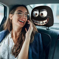 π Funny Cartoon Car Headrest Covers β 2D Universal Fit π (Premium Quality)