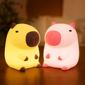 Amaze HiveĀ® Cute Capybara Squishy Night Light (Premium Quality) - Buy 1 Get 1 Free