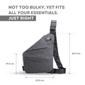Anti-Theft Crossbody Bag (Premium Quality)
