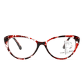 CAT EYE WITH PEARL HINGE PROGRESSIVE MULTIFOCAL READING GLASSES (Premium Quality)