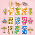 Educational 3D Cartoon Puzzle (Premium Quality)