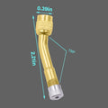 Universal Tyre Valve Extension Adaptor for Car, Bike, Motorcycle, Scooter (Premium Quality)