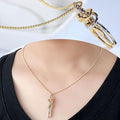 Couple Hug Necklace