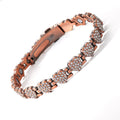 ⏳Time-Limited Special⏰Women's Dazzling Heart-Shaped Magnetic Copper Bracelets (Premium Quality)