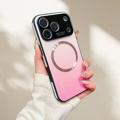 Phone 17 ProMax Gradient Glass-Gloss Case (Premium Quality)
