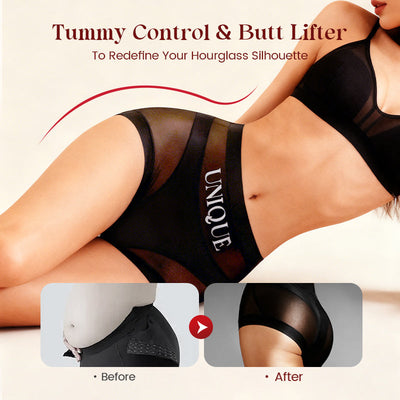 2-Pack Women’s High-Waisted Tummy Control Seamless Bodyshorts  (Premium Quality)
