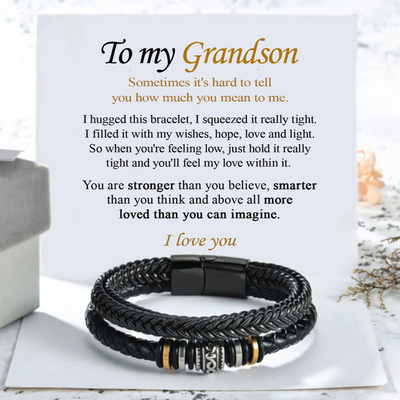 To my Grandson - Never forget that I love you (Premium Quality)
