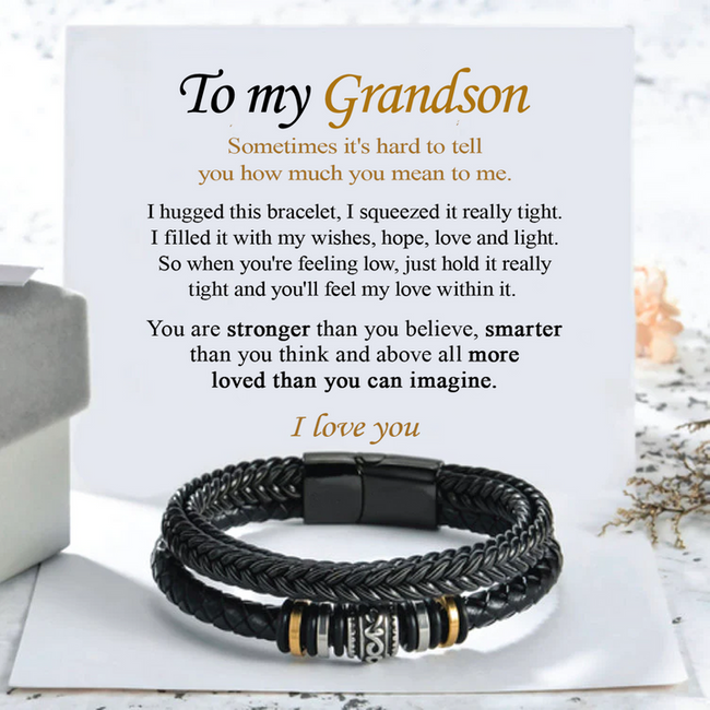 To my Grandson - Never forget that I love you (Premium Quality)