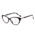 CAT EYE WITH PEARL HINGE PROGRESSIVE MULTIFOCAL READING GLASSES (Premium Quality)