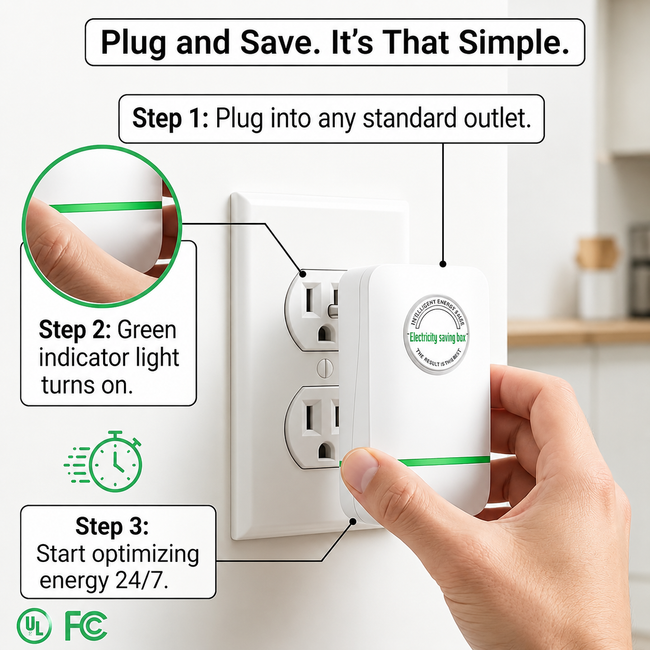🔥 30KW Home Electricity Saving Box 🔥 (Premium Quality)