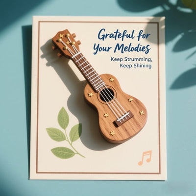 Wooden Acoustic Guitar Pick Box (Premium Quality)