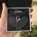 To my Queen – Love Heart Necklace (Premium Quality)