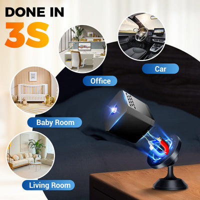 🔥2025 Hot Sale 50% OFF🔥Mini Smart HD Night Vision Security Camera (Premium Quality)