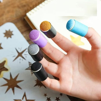 DIY Sponge Finger Painting Kit (Premium Quality)