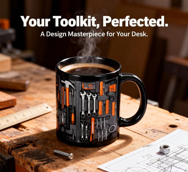 🔥Limited-Time Offer: 50% OFF!!!🔥⚡Mechanic Toolbox Mug (Premium Quality)