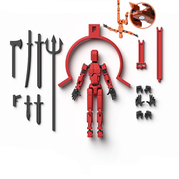 Magnetic Action Figure Set (Premium Quality)