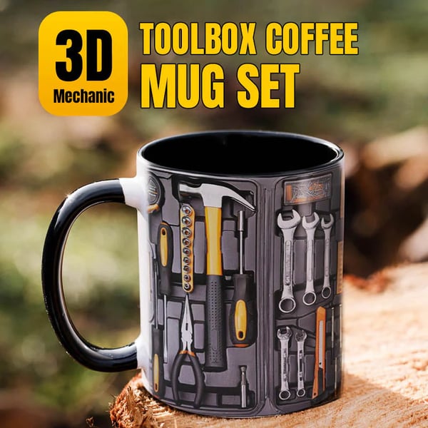 🔥Limited-Time Offer: 50% OFF!!!🔥⚡Mechanic Toolbox Mug (Premium Quality)