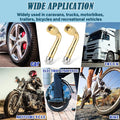 Universal Tyre Valve Extension Adaptor for Car, Bike, Motorcycle, Scooter (Premium Quality)