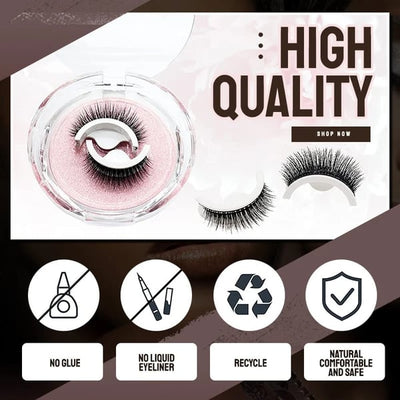 Reusable Self Adhesive Eyelashes (Premium Quality)