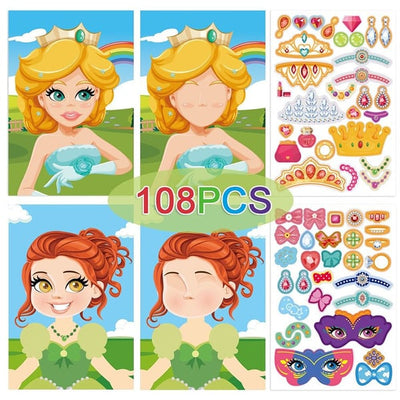 Toddler Stickers Book For Boys Girls (Premium Quality)