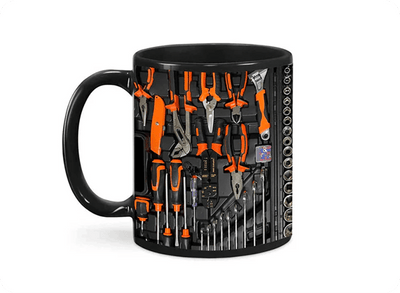 🔥Limited-Time Offer: 50% OFF!!!🔥⚡Mechanic Toolbox Mug (Premium Quality)