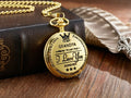 TO MY SON/ DAUGHTER/ DAD" Quartz Pocket Chain Watch (Premium Quality)