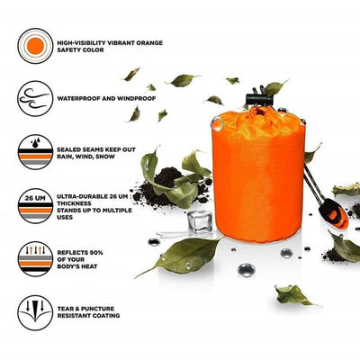 Emergency Waterproof Sleeping Bag (Premium Quality)