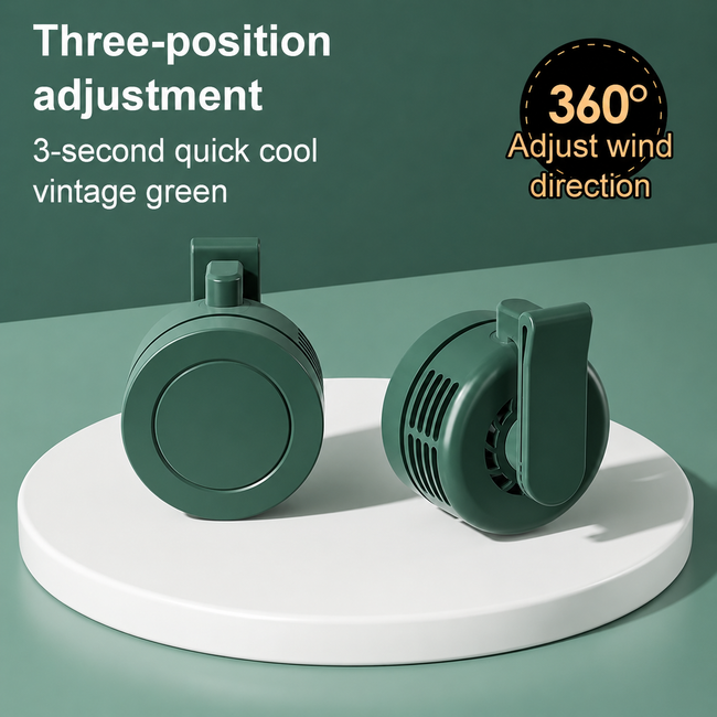 Portable Silent Mini Bladeless Electric Fan (Premium Quality)