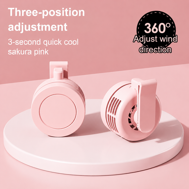 Portable Silent Mini Bladeless Electric Fan (Premium Quality)