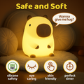 Amaze Hive® Cute Capybara Squishy Night Light (Premium Quality) - Buy 1 Get 1 Free