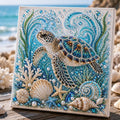 ✨ Ocean Theme Pearl Art DIY Kit – Relaxing DIY Craft to Create Stunning Coastal Artwork (Premium Quality)