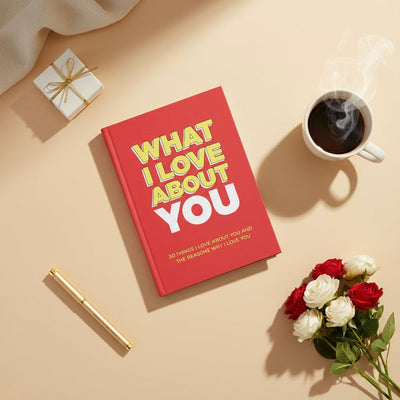 WHAT I LOVE ABOUT YOU - FILL-IN JOURNAL (Premium Quality)