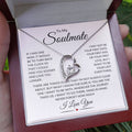 Gift for Soulmate "Last Everything" | Forever Love Necklace – Romantic Gift for Wife or Girlfriend (Premium Quality)