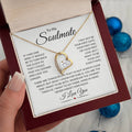 Gift for Soulmate "Last Everything" | Forever Love Necklace – Romantic Gift for Wife or Girlfriend (Premium Quality)