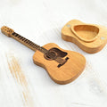 Wooden Acoustic Guitar Pick Box (Premium Quality)
