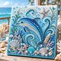 ✨ Ocean Theme Pearl Art DIY Kit – Relaxing DIY Craft to Create Stunning Coastal Artwork (Premium Quality)