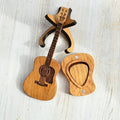 Wooden Acoustic Guitar Pick Box (Premium Quality)