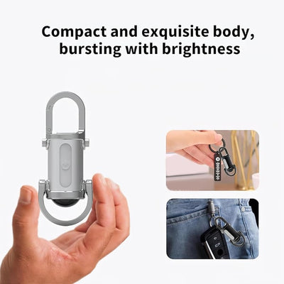 Small USB C Rechargeable Keychain Light (Premium Quality)