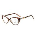 CAT EYE WITH PEARL HINGE PROGRESSIVE MULTIFOCAL READING GLASSES (Premium Quality)