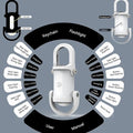 Small USB C Rechargeable Keychain Light (Premium Quality)