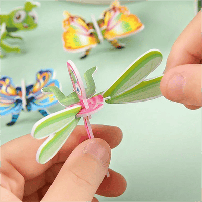 Educational 3D Cartoon Puzzle (Premium Quality)