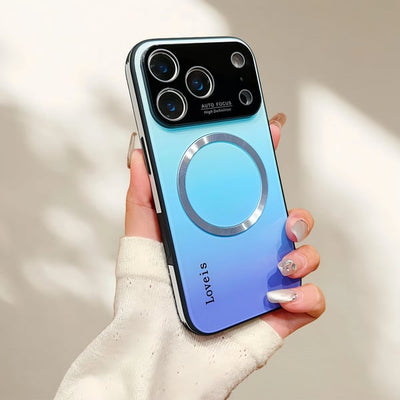 Phone 17 ProMax Gradient Glass-Gloss Case (Premium Quality)