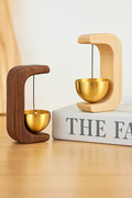 Bring Positive Energy & Peace to Your Home – Elegant Wooden Wind Chime with Magnetic Fixing! (Premium Quality)